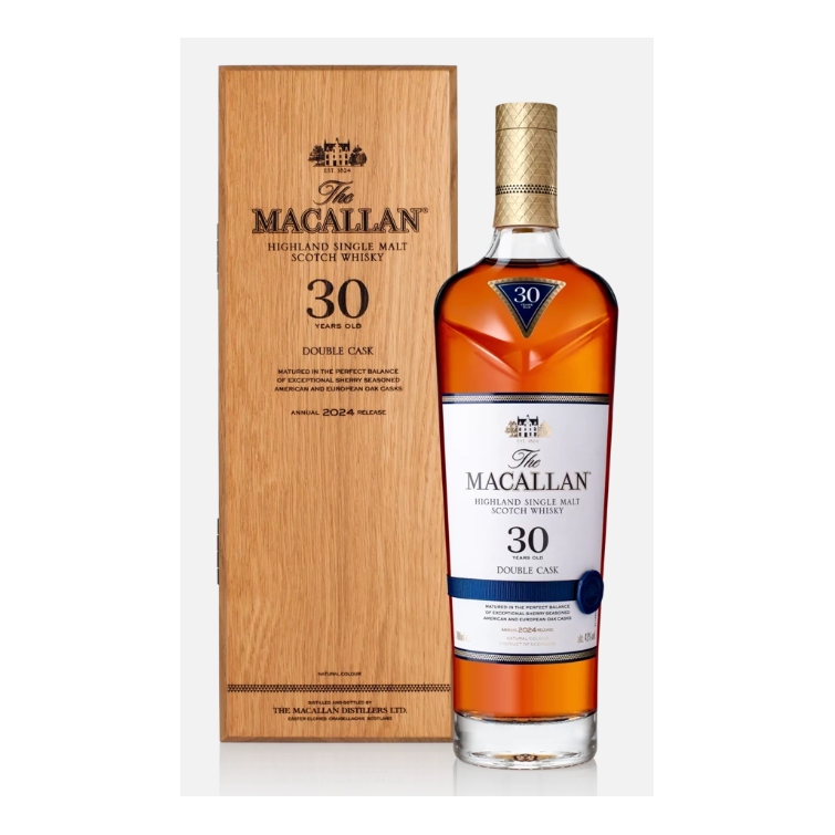 Macallan, Highland Single Malt Double Cask 30YO Bottled 2024, Speyside