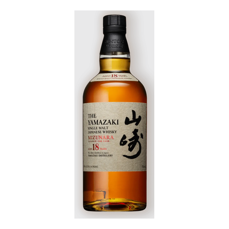 Yamazaki (Suntory), Single Malt Mizunara Japanese Oak Cask 18YO Bottled 2025