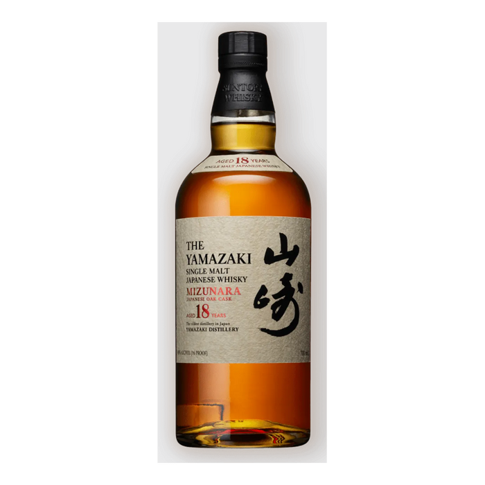 Yamazaki (Suntory), Single Malt Mizunara Japanese Oak Cask 18YO Bottled 2025