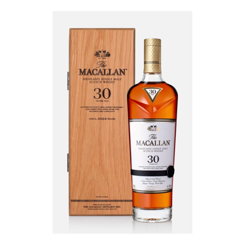 Macallan, Highland Single Malt Sherry Oak Cask 30YO Bottled 2024, Speyside