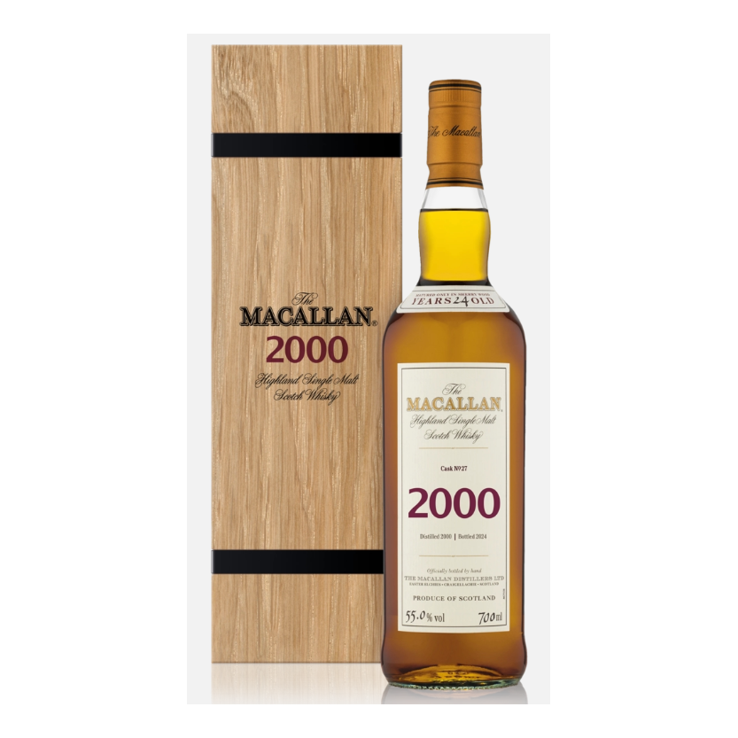 Macallan, Highland Single Malt Fine & Rare 2000 Cask No 27 24YO Bottled 2024, Speyside