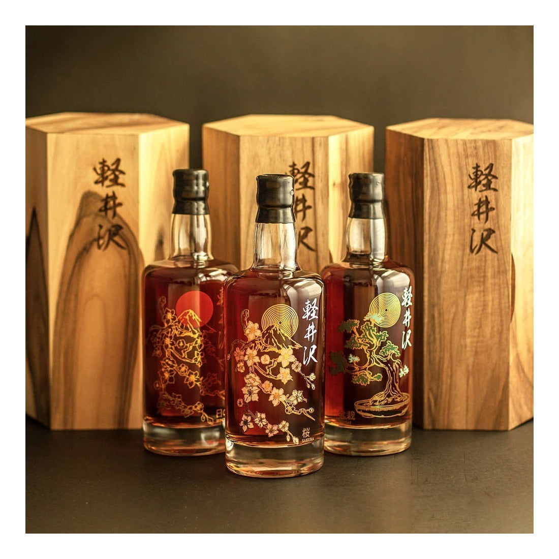 Karuizawa Asahi 1999-2000, bottled in 2023, set of 3x70cl