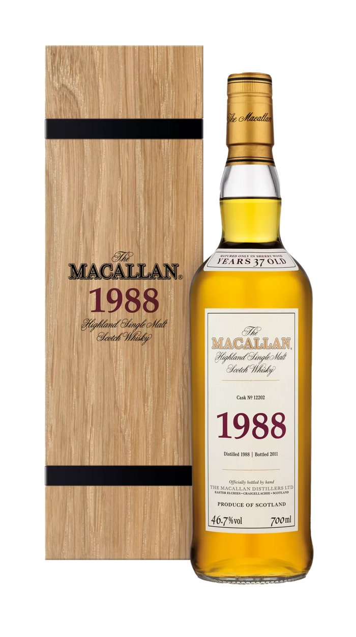 Macallan, Highland Single Malt Fine & Rare 1988 Cask No 12202 23YO Bottled 2011, Speyside — official Macallan product photograph