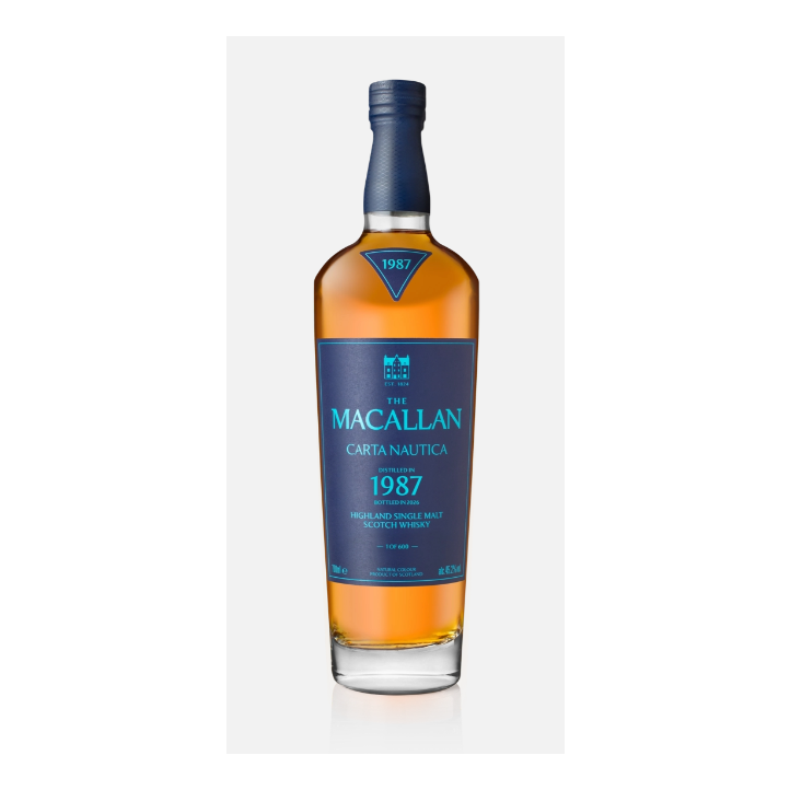Macallan Carta Nautica 1987 Limited Edition, 38YO