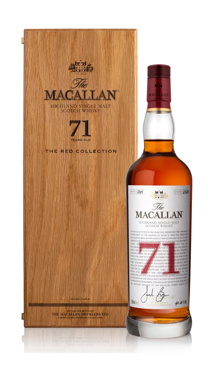 Macallan, Highland Single Malt The Red Collection 71YO Bottled 2020, Speyside
