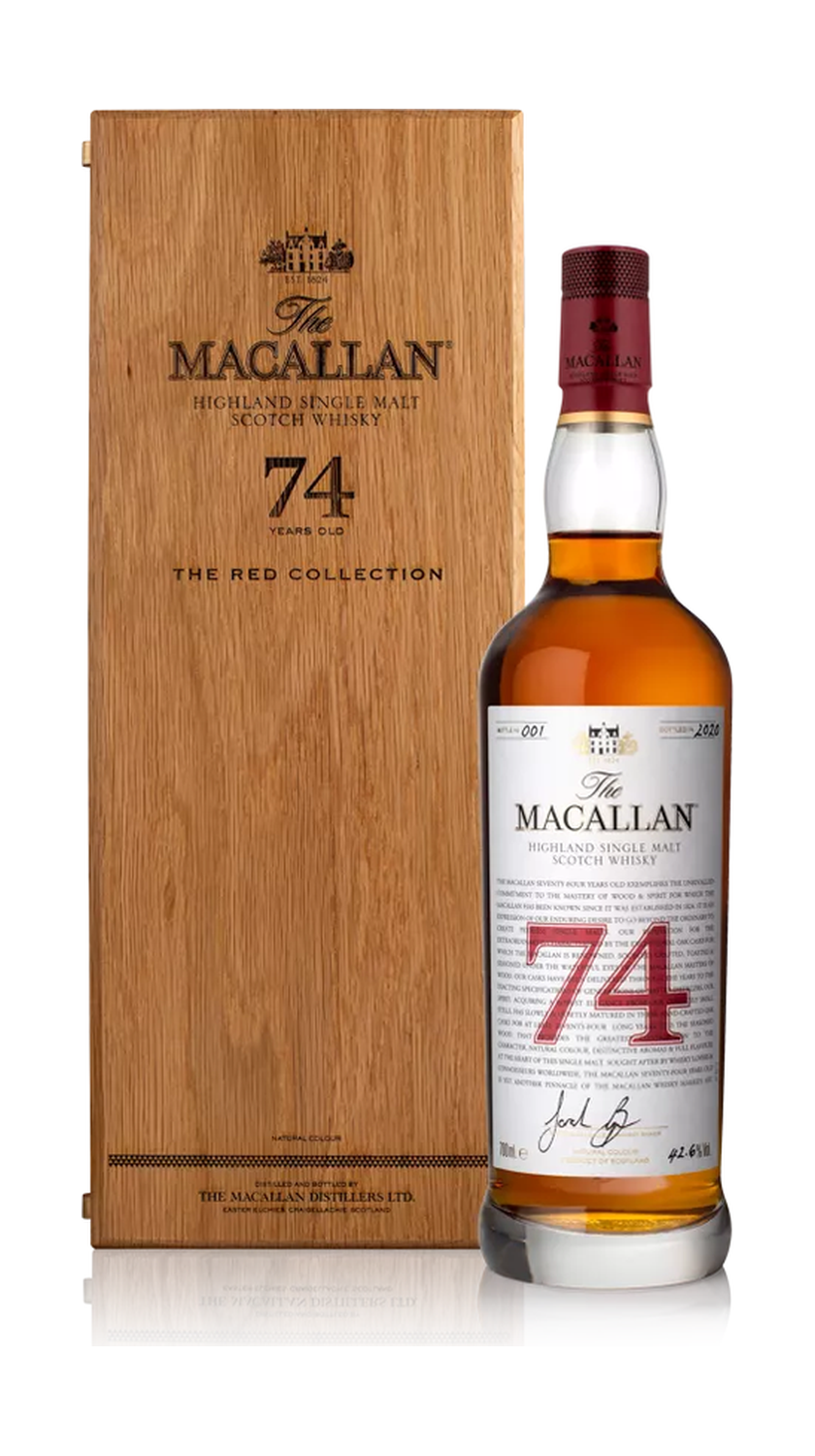 Macallan, Highland Single Malt The Red Collection 74YO Bottled 2020, Speyside