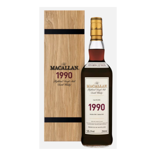 Macallan Fine + Rare 1990