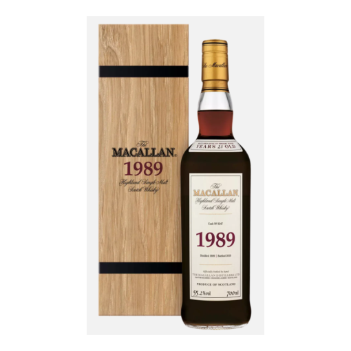 Macallan Fine + Rare 1989