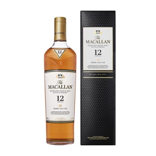 Macallan, Highland Single Malt Sherry Oak 12YO, Speyside